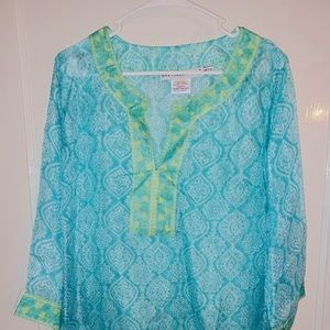 Gretchen Scott Silk Tunic size XL, BNWOT